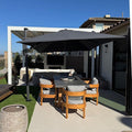 PURPLE LEAF 8.2' X 11.5' Left-right Tilting Patio Umbrella Outdoor Cantilever by PURPLELEAF