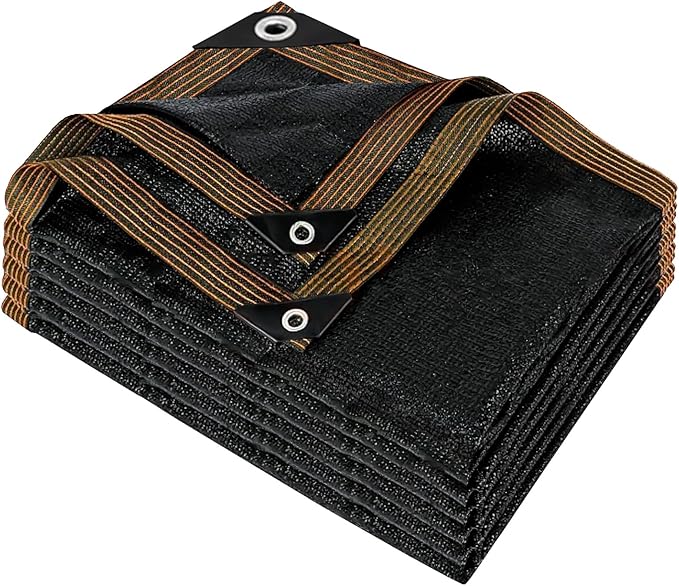 QLOFEI 18x26 FT Shade Cloth for Garden, 80-90% Sunblock Shade Neting Cover by QLOFEI