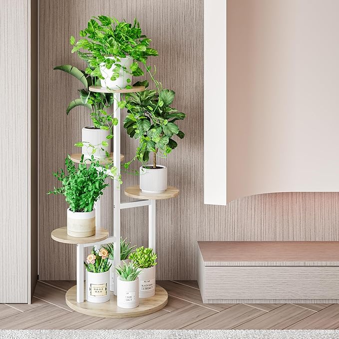 Plant Stand Indoor 5 Tier 8 Potted Multiple Flower Pot Holder - Image 2