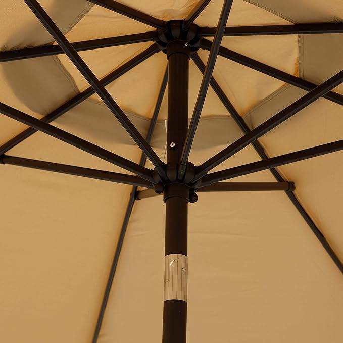 Blissun 9' Outdoor Patio Umbrella, Outdoor Table Umbrella, Yard Umbrella - Image 3