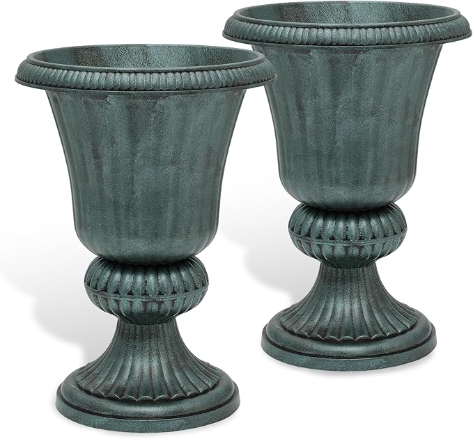 Athena Collection 20''H Bronze Garden Plastic Urn by AthenaCollectionFurniture