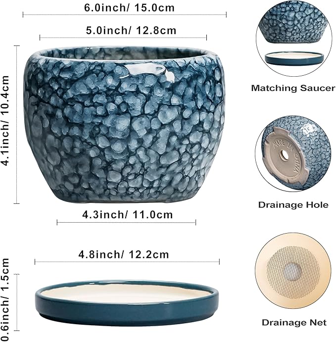 SQOWL Ceramic Pots for Plants - Image 3