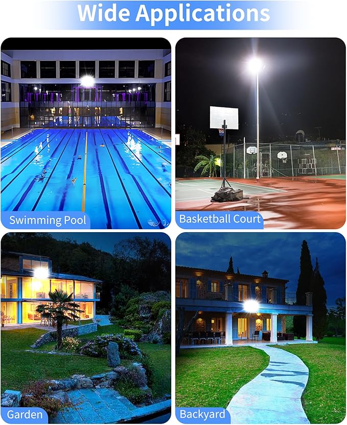 120W LED Flood Light Outdoor - Image 9