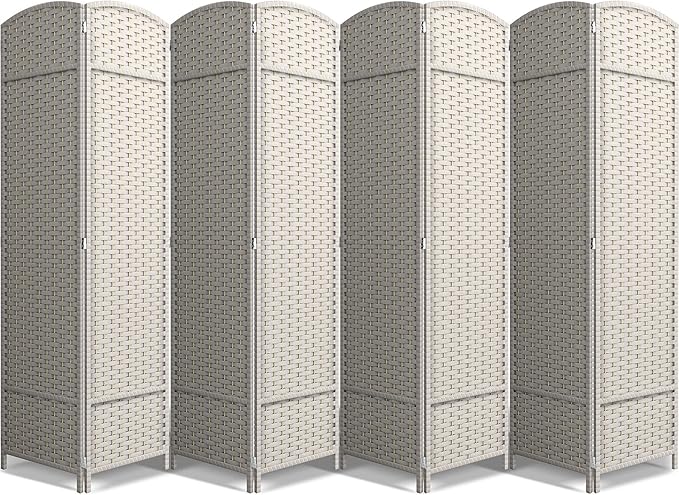 Sorbus 8 Panel Room Divider 6 ft. Tall by Sorbus