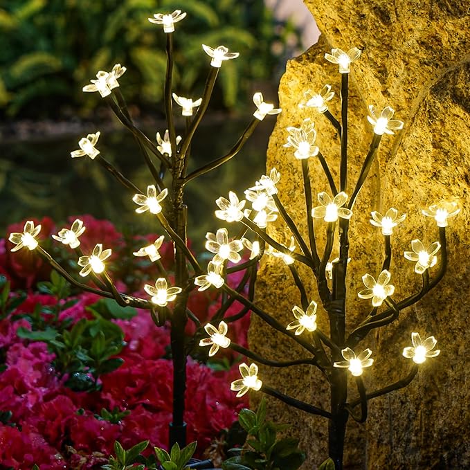 Solar Garden Lights Outdoor, Solar Lights Outdoor Decorative Waterproof - Image 7