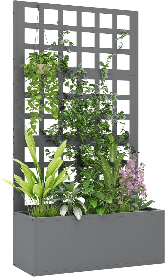Outsunny Galvanized Raised Garden Bed by Outsunny
