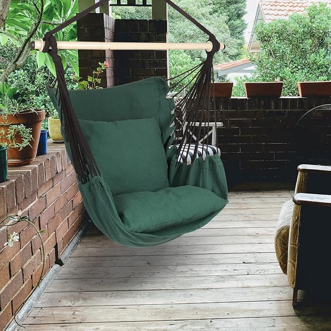 Highwild Hammock Chair Hanging Rope Swing - Image 2