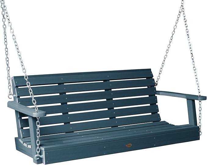 Highwood Weatherly Porch Swing 5 Feet, Nantucket Blue by highwood
