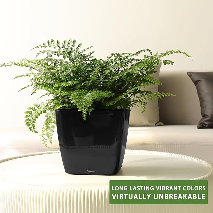 Dexceder 11x10 Self Watering Planter Indoor Outdoor, Inner Mat Design, - Image 6