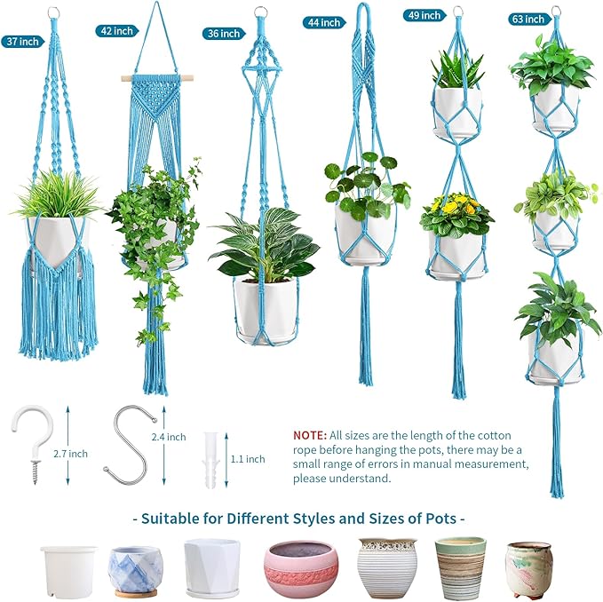 Macrame Plant Hangers - Image 7