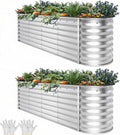 YITAHOME 24" Tall 9 in 1 Large Raised Garden Bed Kit, Outdoor Above Ground by YITAHOME