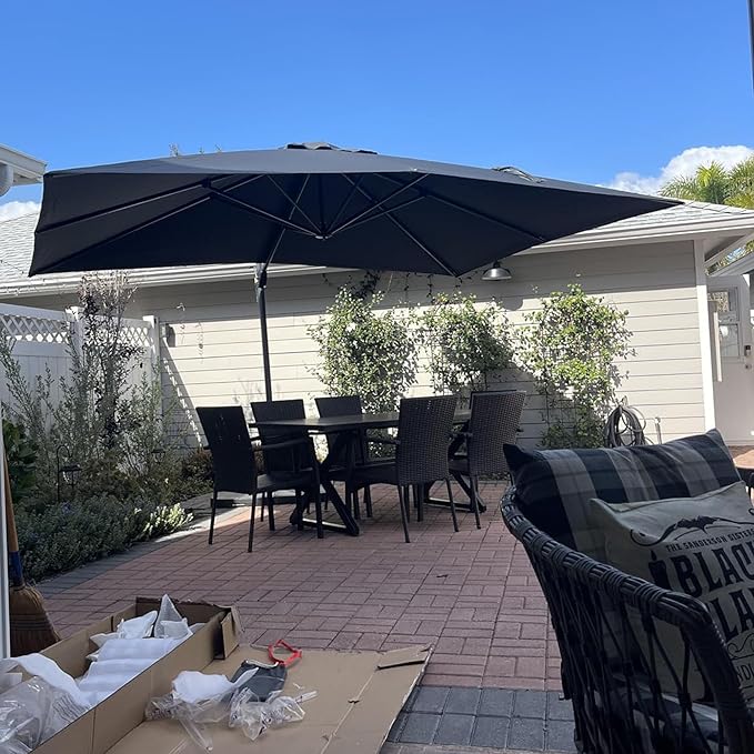 PURPLE LEAF Patio Umbrella - Image 3