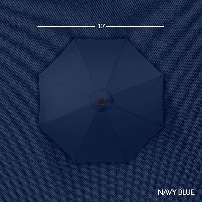 Best Choice Products 10ft Offset Cantilever Hanging Market Patio Umbrella - Image 8