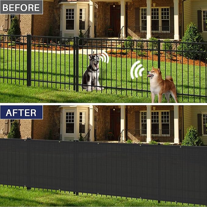 Windscreen4less Privacy Fence Screen Heavy Duty Windscreen Fencing Mesh Fabric - Image 2