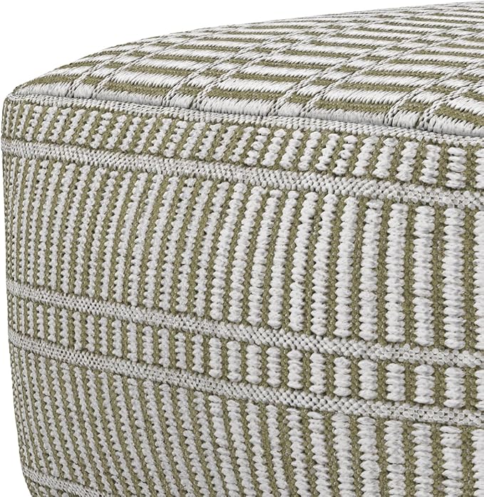 SIMPLIHOME Safford Square Pouf - Image 7