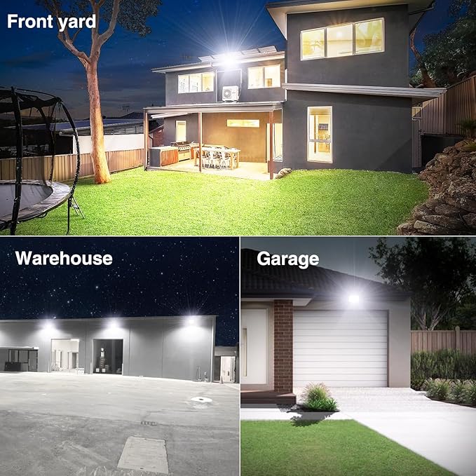 Onforu 80W Flood Lights Outdoor, 8000lm Bright LED Work Light - Image 8