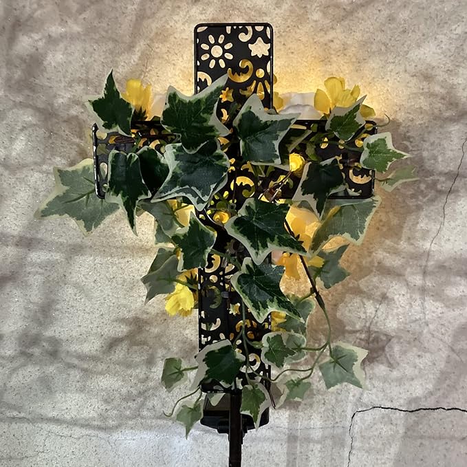 Starryfill Solar Memorial Cross Lights - Image 5