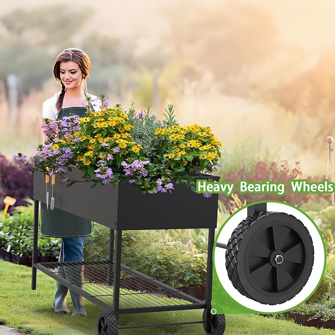 51 × 26 × 31.5 Inches Raised Garden Bed - Image 4
