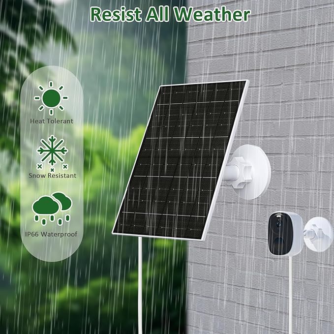 Zivif 7W Solar Panel for Security Camera for Arlo Essential 2K, Essential XL & - Image 6