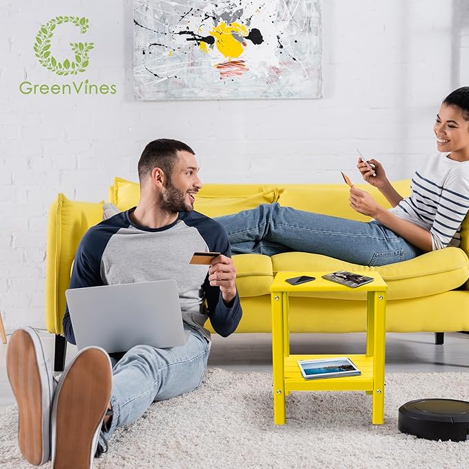 GREENVINES Outdoor Rocking Chair Set | 3-Piece | 2 Rocking Chairs - Image 8