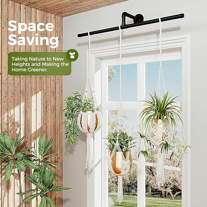 Bamworld Hanging Planters for Indoor Plants Plant Hanger Indoor Hanging Plant - Image 3