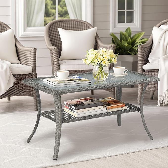 VINGLI Outdoor Coffee Table - Image 6
