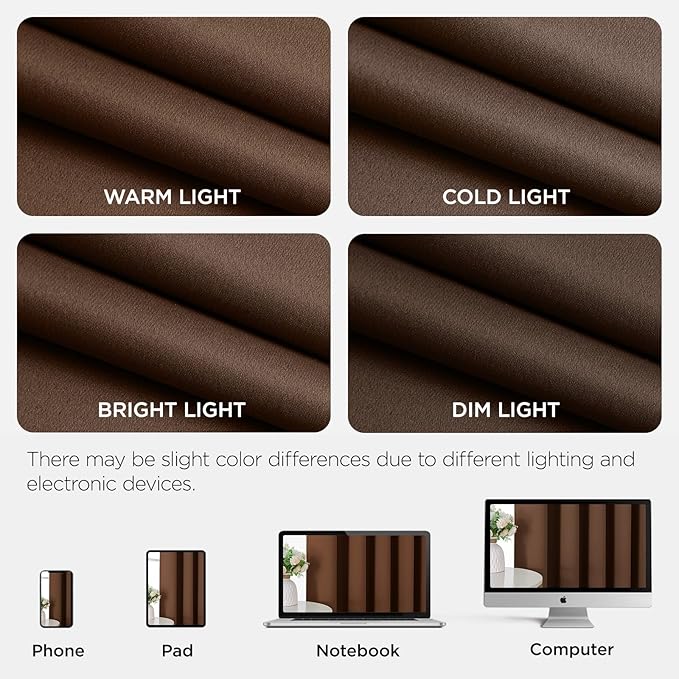 Joydeco Blackout Door Curtain for Doorway Privacy 78 Inches Long, Grommet - Image 8