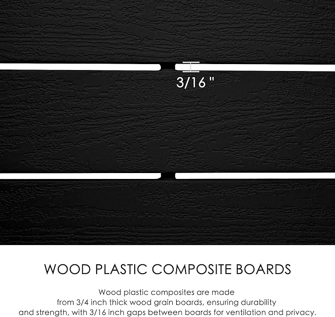 Kozyard 50" W x 48" H Privacy Screens Fence Panel Specifically - Image 6
