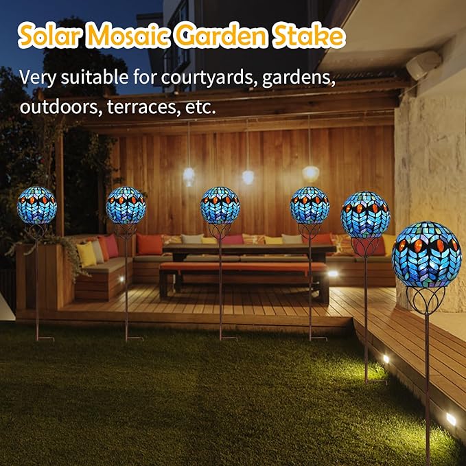 Afirst Solar Outdoor Garden Lights Decorative - Image 3