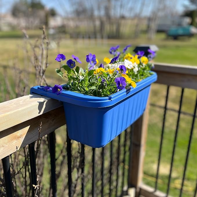 Apollo Exports International 20" Adjustable Railing Planter - Image 7