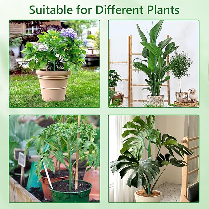 10 Pack Stackable Plant Supports Stakes, Sturdy Garden Trellis - Image 7