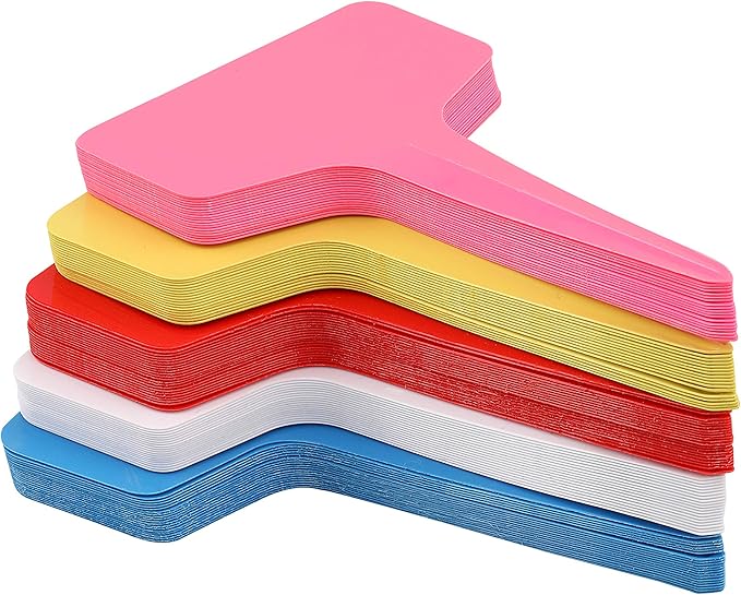KINGLAKE Plant Labels, 5 Colors by KINGLAKE