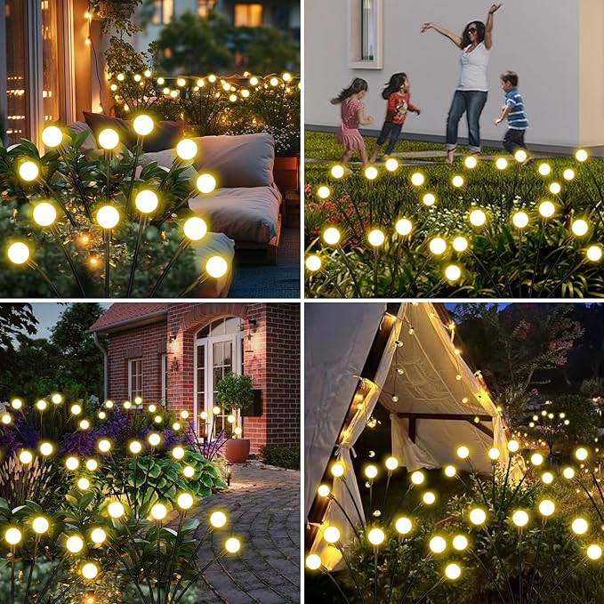 Solar Firefly Lights 16 LED Swaying Outdoor Waterproof Decorative Lights - Image 7