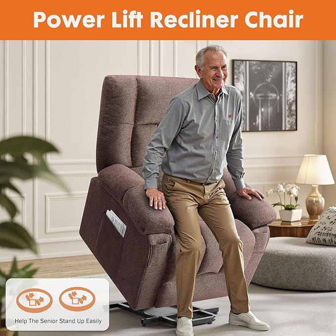 Sweetcrispy Power Lift Recliner Chair - Image 6