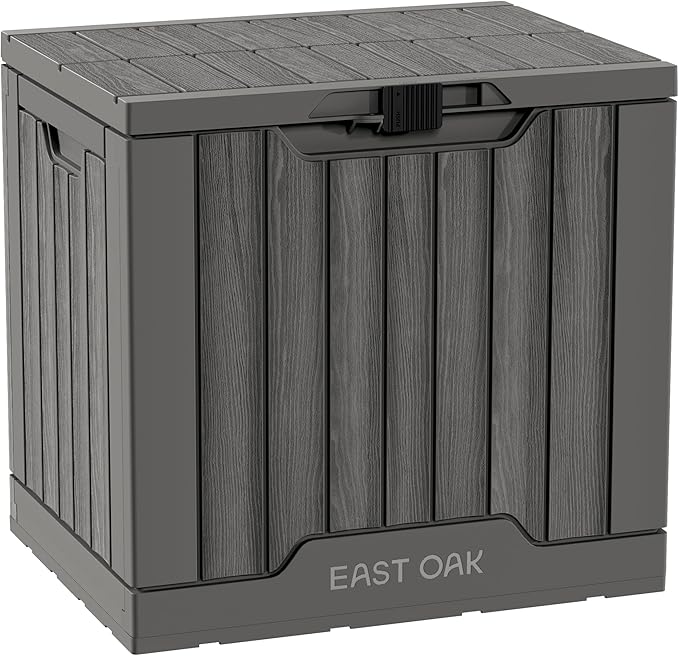 EAST OAK Outdoor Storage Box | 31 Gallon Deck Box Indoor and Outdoor Use | by EASTOAK