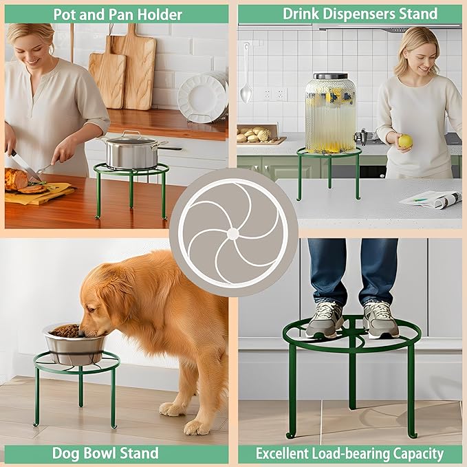 5 Pack Metal Plant Stand Indoor Outdoor Low Corner Plant Stand Heavy Duty - Image 6