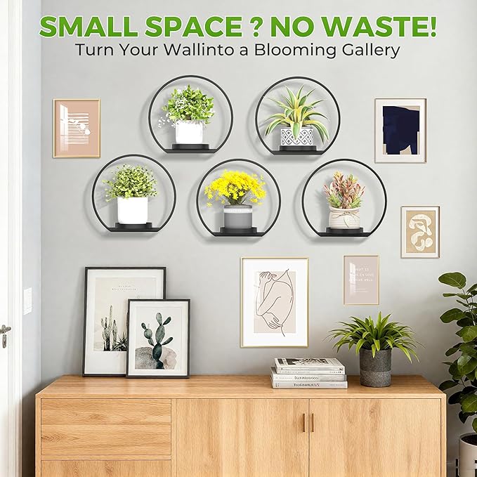 Wall Planters for Indoor Plants, Plant Frames Wall Decor Living Room Plant - Image 9