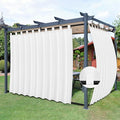 Easy-Going Outdoor Patio Curtains Detachable Tab Top Windproof Weatherproof by Easy-Going