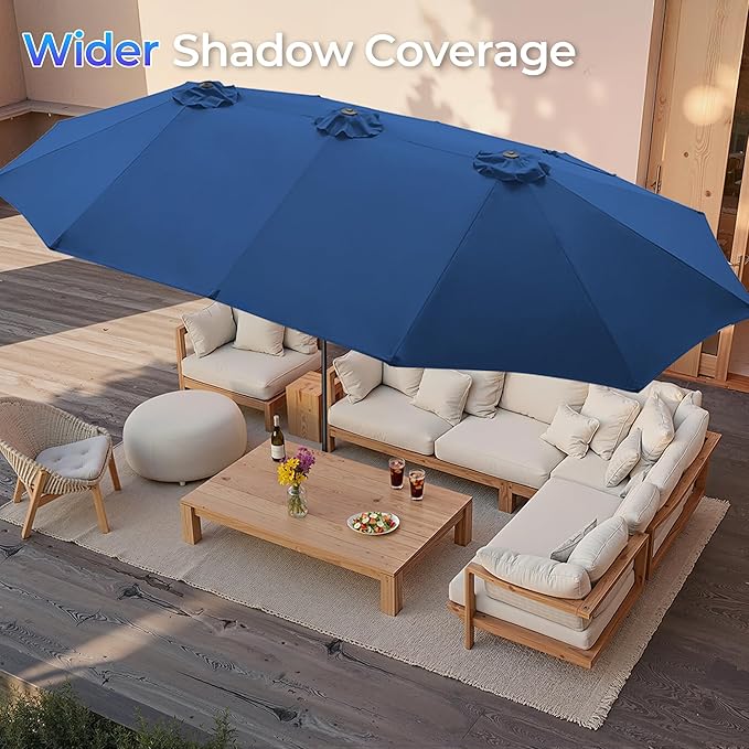 SUPERJARE 15FT Outdoor Umbrella - Image 4