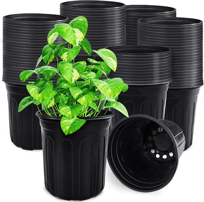Anyumocz 90Pcs 1 Gallon Nursery Pots by Anyumocz