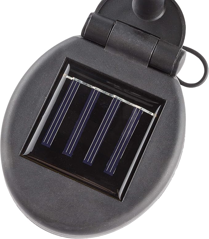 Alpine Corporation 34" Tall Outdoor Solar Powered Cross Pathway Light Stakes - Image 4