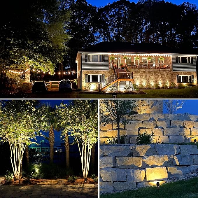 SUNVIE 3W Low Voltage Landscape Lighting LED Landscape Spotlights - Image 5