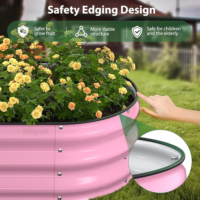 Raised Garden Bed Kit, Large Metal Raised Beds - Image 2