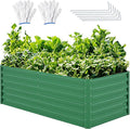 YITAHOME 6x3x2ft Outdoor Raised Garden Bed Kit, Large Metal Patio Planter Box by YITAHOME