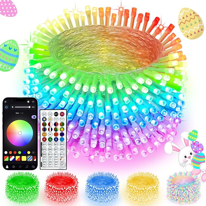 Smart Color Changing Easter Lights by SANJICHA