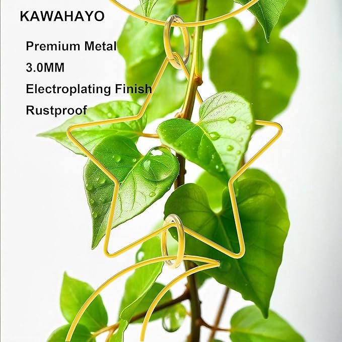 20 Pcs Plant Trellis for Climbing Plants, Chain Trellis, Garden Plant Wall - Image 6