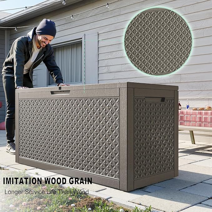 ROJIK Outdoor Storage Housing Deck Box - Image 5