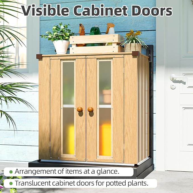 AECOJOY Outdoor Storage Cabinet Waterproof - Image 3