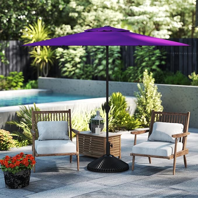 Abba Patio 9FT Lyon Outdoor Patio Umbrella Outdoor Table Umbrella - Image 2