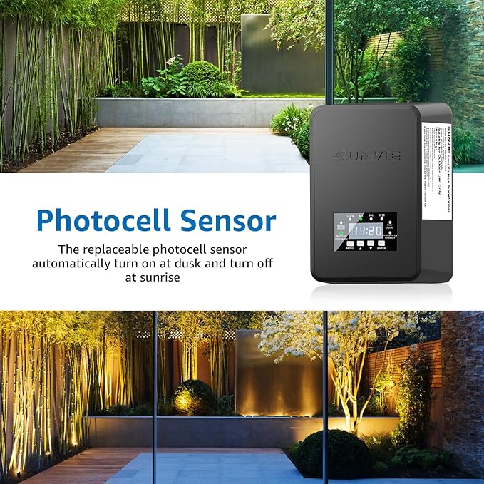 SUNVIE 12 Pack Low Voltage Landscape Lights - Image 3